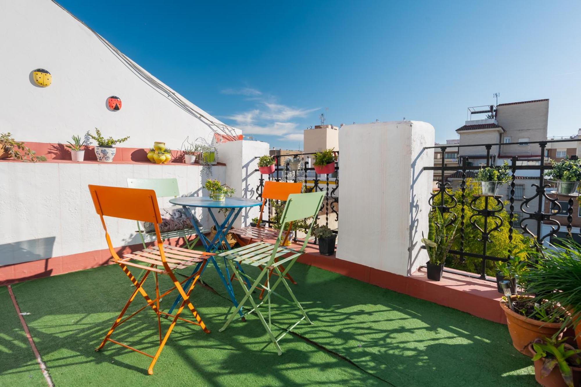 Atico Curtidores Sevilla Exterior foto
