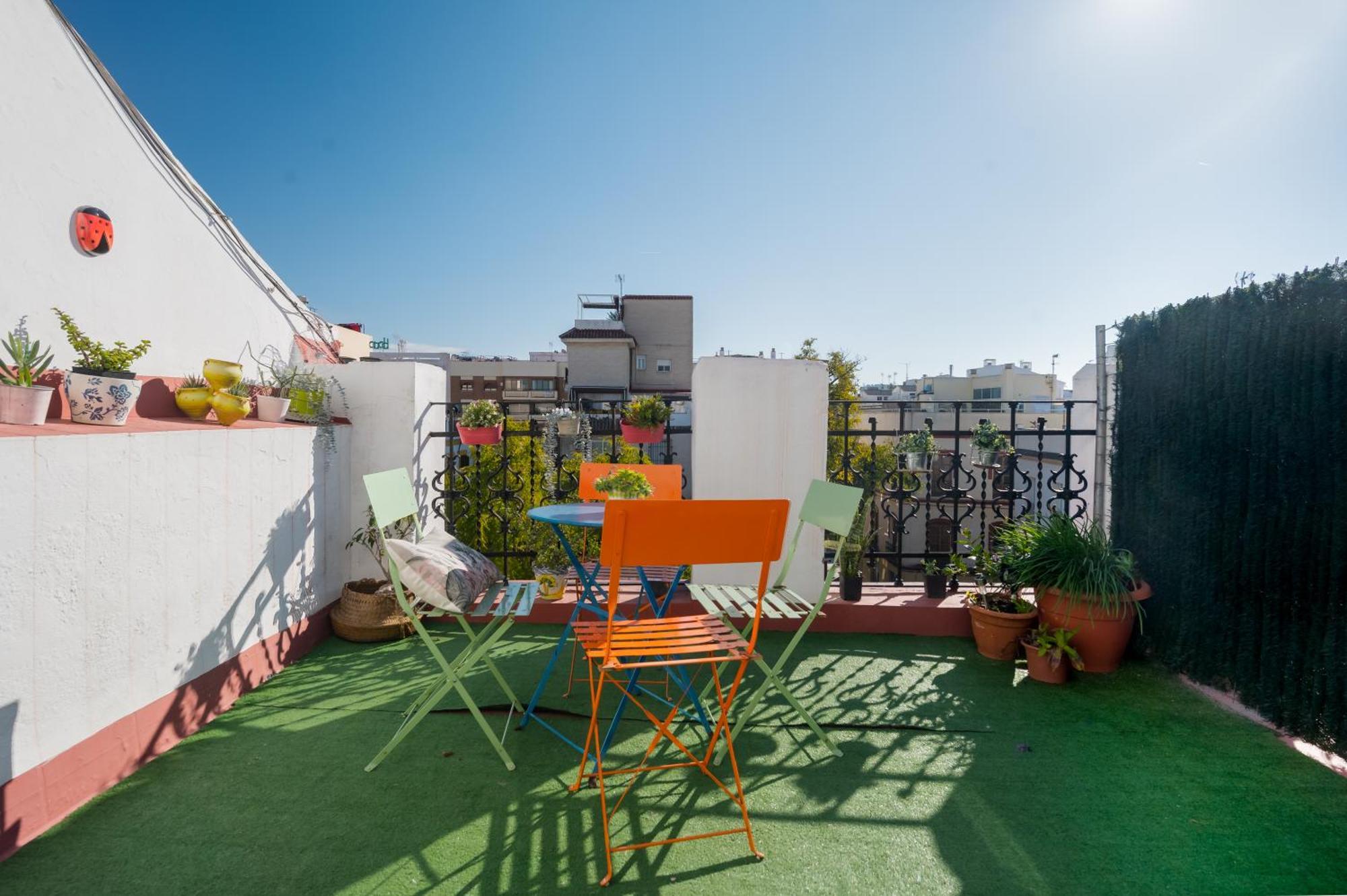 Atico Curtidores Sevilla Exterior foto